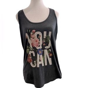 Inspirational workout tank | large